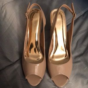 PIERRA DUMAS SLING BACK HEELS